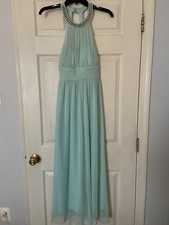 Speecless Turquoise Size 7 Prom/Party Dress - PREOWNED BUT BASICALLY NEW!! 