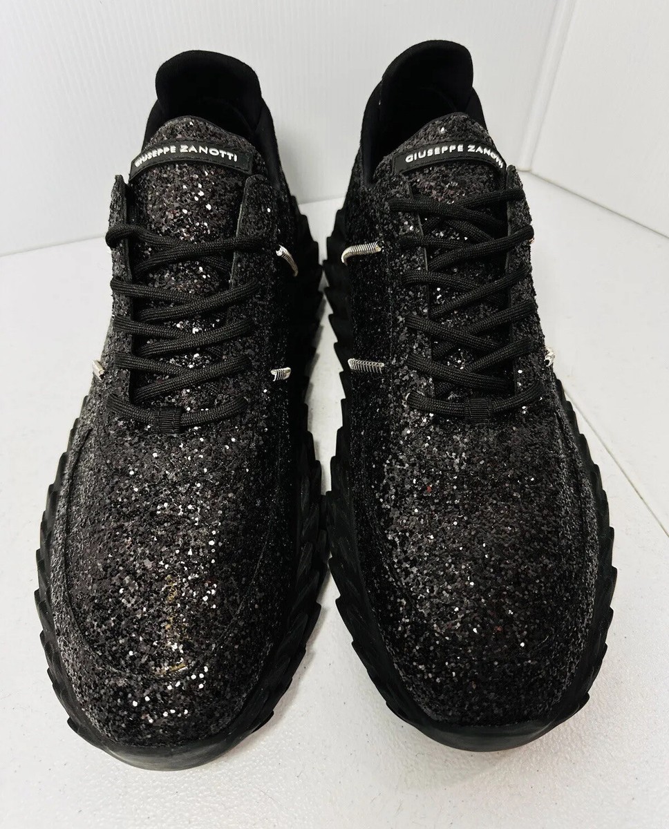 Giuseppe Zanotti Urchin Sneakers US 11 EU 44 Mens Black Silver Studded $995 URCHIN main image 3