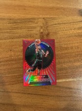 Jayson Tatum 2021-22 Panini Obsidian Tunnel Vision Electric Etch Red Flood NRMT+
