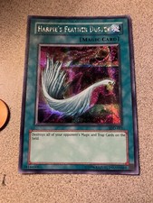 YUGIOH - HARPIE'S FEATHER DUSTER SDD-003 - SECRET RARE UNLIMITED