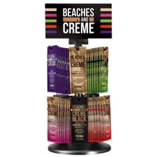 PRO TAN Beaches & Cream Sunbed Tanning Lotion Rotating Display Deal 72 Sachets