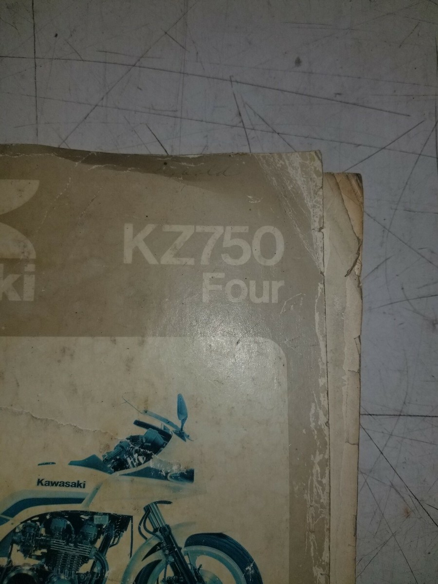1980-1985 Kawasaki KZ 750 Four Factory Repair Service Manual | eBay UK