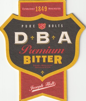 BIERMATTE - JOSEPH HOLT BRAUEREI - DBA PREMIUM BITTER - (Kat 018) - (1998)