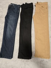 3 Pairs Lot of Boys Jeans Size 10 Cat Jack /Old Navy Assorted Styles