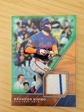 2026 Topps Series Brandon Nimmo Major League Materials From 2026 Game Used /99