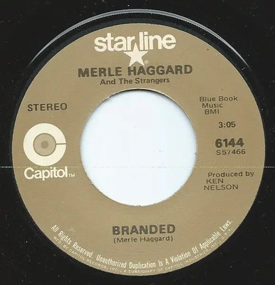 Merle Haggard And The Strangers Im A Lonesome Fugitive Vinyl Single 7inch
