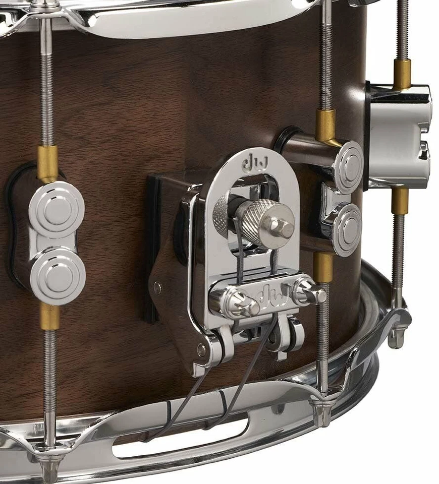 PDP Limited Edition 5.5x14 Maple/Walnut Snare Drum - Natural Satin PDSN5514MWNS - Image 2 of 4