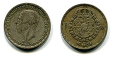 1 Krona Schweden 1948 Silber