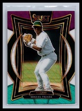 2025 Select Baseball #83 Miguel Tejada Tri-Color Concourse Prizm Athletics