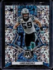 2022 Panini Mosaic Luke Kuechly Mosaic No Huddle Silver #32 Panthers