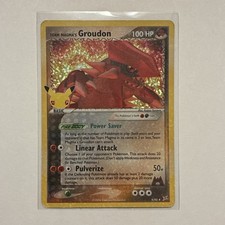 Team Magma's Groudon 9/95 Celebrations: Classic Collection Holo