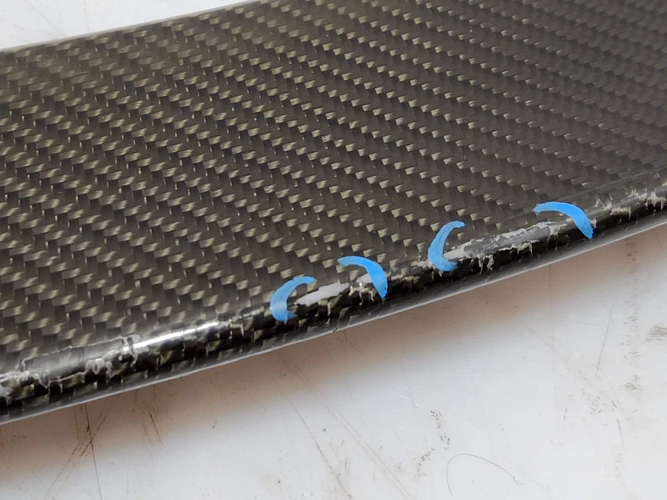 ✅ PARA BMW F06 M6 14-19 cupé fibra de carbono maletero alerón labio * Foto 2 de 4