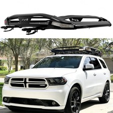 For Dodge Durango Sport 50x38 Roof Rack Crossbar Cargo Basket Carrier Wlight