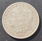 1884 Morgan Silver Dollar-Philadelphia Mint-90% Silver- Coin Collection