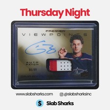 2024 UPPER DECK PREMIER #V-GB GAVIN BRINDLEY VIEWPOINTS AUTO PATCH RC ROOKIE /99