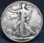 1938-D 50C Walking Liberty Half Dollar