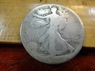 1916 (Key Date) United States Walking Liberty Half Dollar 50c 90% Silver Coin