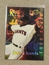 1997 Circa Rave Reviews Barry Bonds #2 of 12 San Francisco Giants MLB