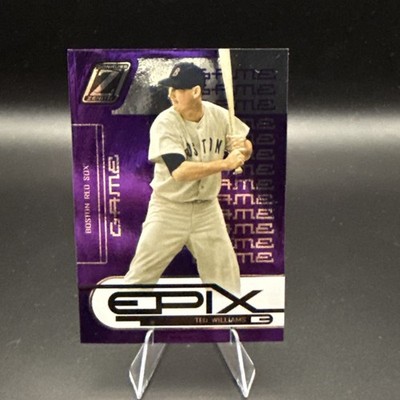 2005 Donruss Zenith - Epix Ted Williams #E-20 Purple Game /250