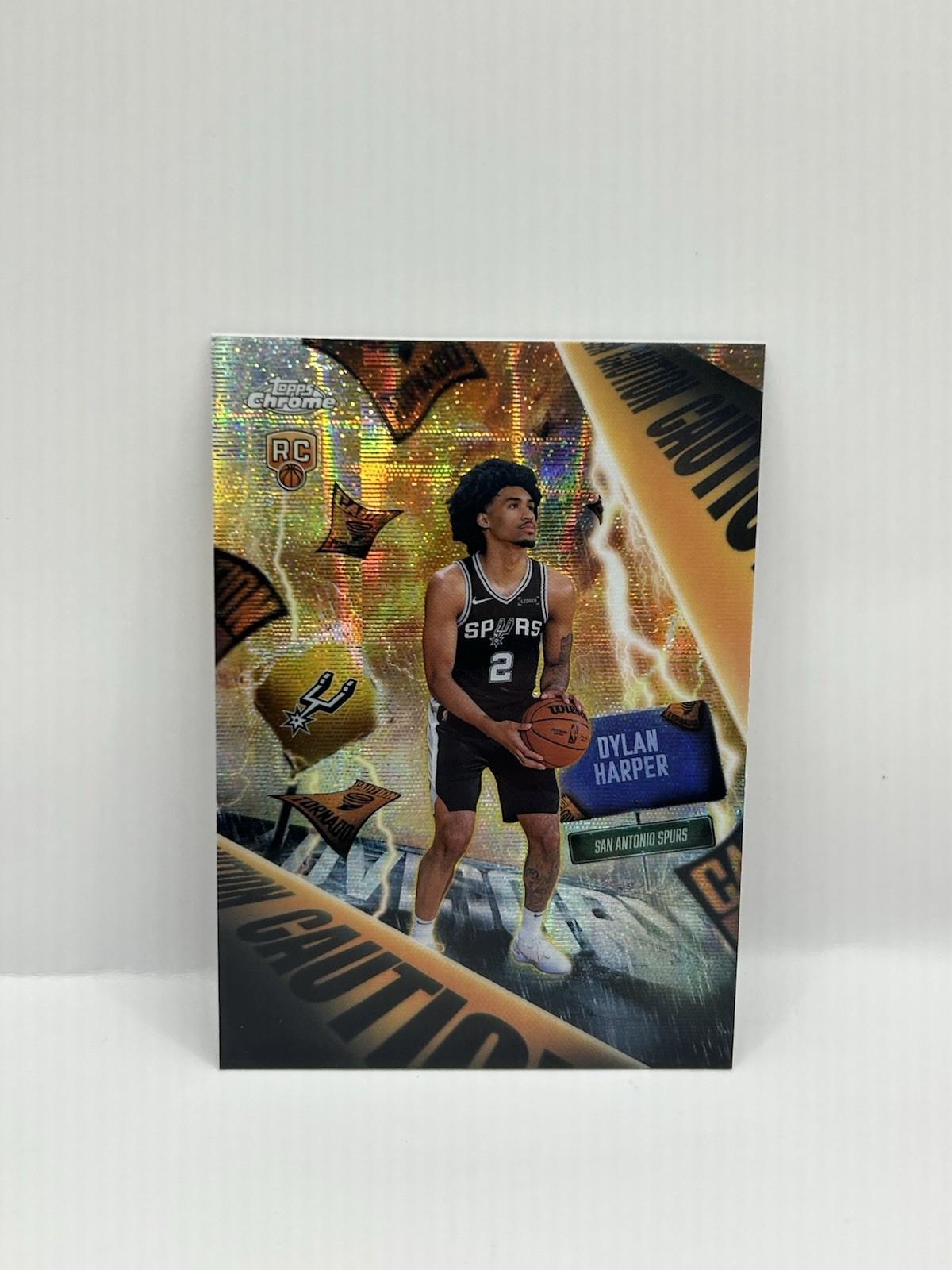 2025-26 Topps Chrome Dylan Harper RC Rookie Advisory Case Hit SSP