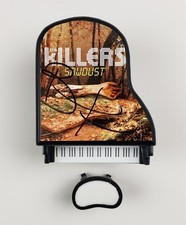 The Killers Autographed Signed Custom Toy Mini Piano Sawdust ACOA