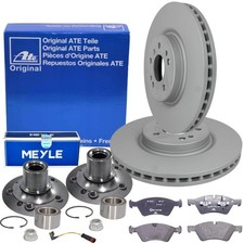 ATE Bremsscheiben 330mm Bel&auml;ge Radlager Satz Vorne f&uuml;r MERCEDES W164 4-MATIC