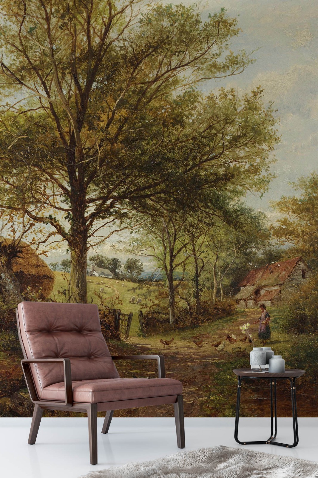 3D Landscape Oil Painting Wall Murals Wallpaper Murals Wall Sticker 15