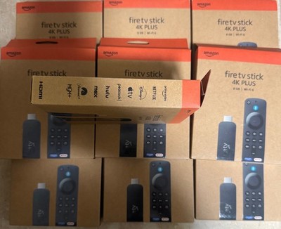 10 x Amazon Fire TV Stick 4K Plus | Wi-Fi 6 | Brand New Sealed