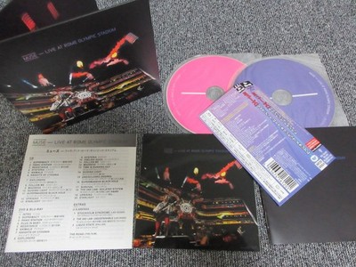 MUSE / live at rome olympic stadium /JAPAN LTD CD&blu-ray  OBI sticker
