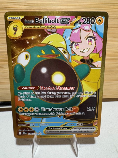 Iono's Bellibolt ex #188 (Journey Together (2025))
