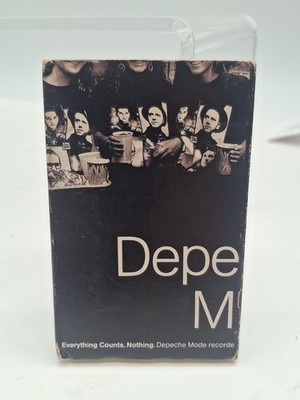 A Rare 1988 LIVE Pasadena DEPECHE MODE Everything counts nothing Single Cassette