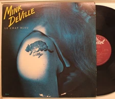 Mink Deville Lp Le Chat Bleu On Capitol - Vg++/ Vg+ To Vg++