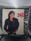 Michael Jackson Bad Original LP 1987 w/Lyric Sleeve Epic Carrolton Press VG+/G+