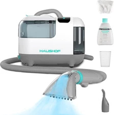 Steam Portable Carpet and Upholstery Cleaner, Deep Couch Cleaner Machine with 3