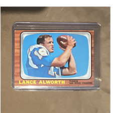 🔥Topps 1966 Lance Alworth #119 San Diego Chargers Football Card Base Set