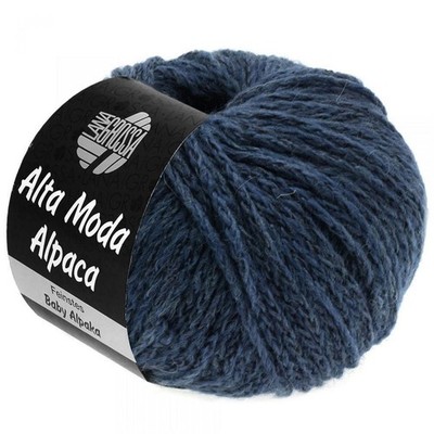 Lana Grossa - Alta Moda Alpaca - Fb. 53 jeansblau 50 g