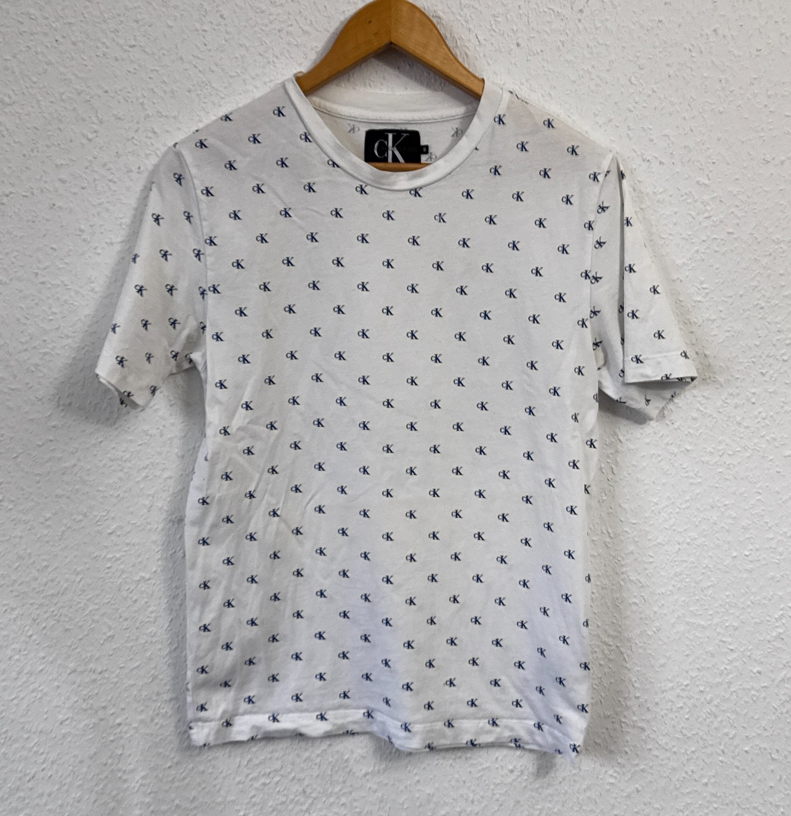 Calvin Klein Jeans All-Over Logo Print T-Shirt image 3