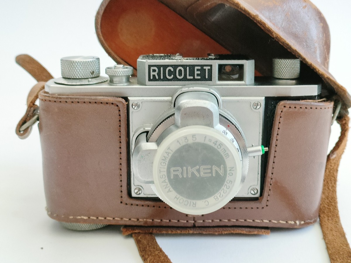 Riken Ricoh Ricolet 35mm Film Camera 1:3.5 f=45mm Len No