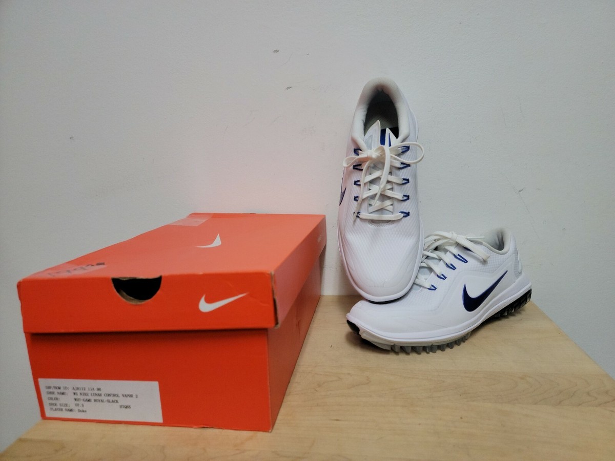 New Wmns Promo Sample OSU Nike Lunar Control Vapor 2 Size 10/8.5M AJ8112-100 Nike improves comfort, traction with Lunar Control Vapor 2 main image 3
