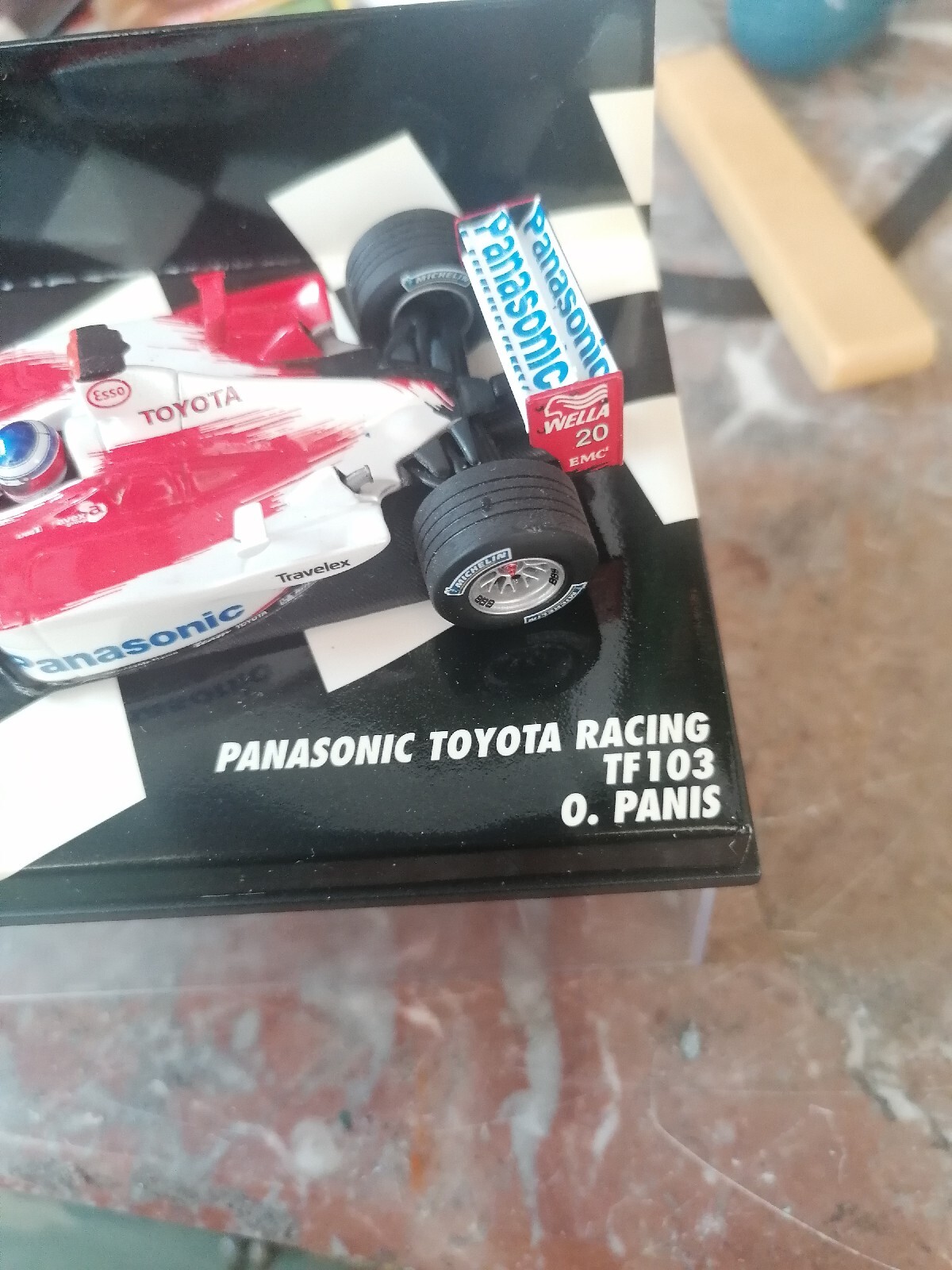 Minichamps 1:43 C. Da Matta Panasonic Toyota Racing TF103 Formule 1 2003 400030021 modèle