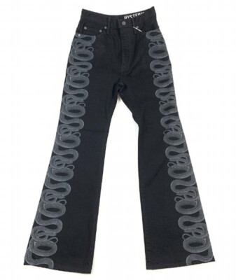 ヒステリックグラマー Hysterics SNAKE LOOP デニム HYSTERIC GLAMOUR ジーンズ デニム デニムパンツ SNAKE LOOP柄