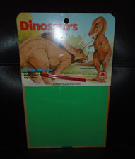 VINTAGE 1988 GOLDEN BRITE WRITER DELUXE MAGIA ARDESIA CARTA SALVA DINOSAURI