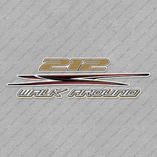 HYDRA SPORTS 212 WALK AROUND LOGO DECALS STICKERS 7.5" LONG