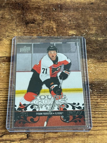 2023-24 UD Extended Series Young guns Retro #T-39 Tyson Forester