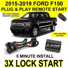 Js Alarms Remote Start Plug  Play Install 3X Lock For 2015-2019 Ford F-150 FO2