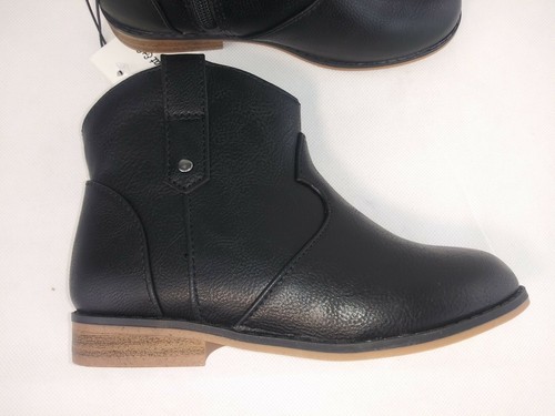 Cat And Jack Girls Black Tiffy Boots Size 11 - Picture 3 of 11