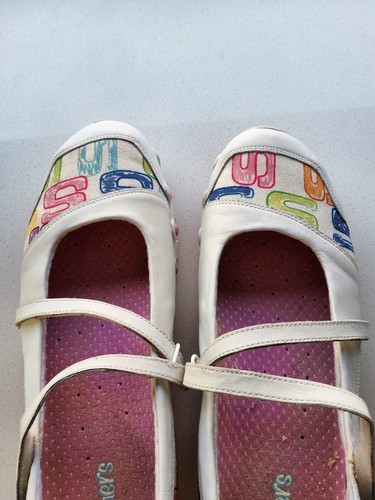 SKECHERS LADIES WHITE WALKING SHOES - Picture 8 of 10