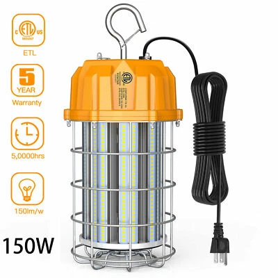 KUKUPPO 150W LED Constraction Temporary Work Light For Warehouse Workshop High Bay Light