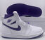 miniature 1  - Nike Air Jordan 1 Retro High OG Court Purple White CD0461-151 Womens Size