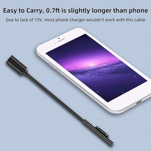 Surface Connect to USB-C Charging Cable Compatible for Surface Pro7 Go23118 - Picture 7 of 9